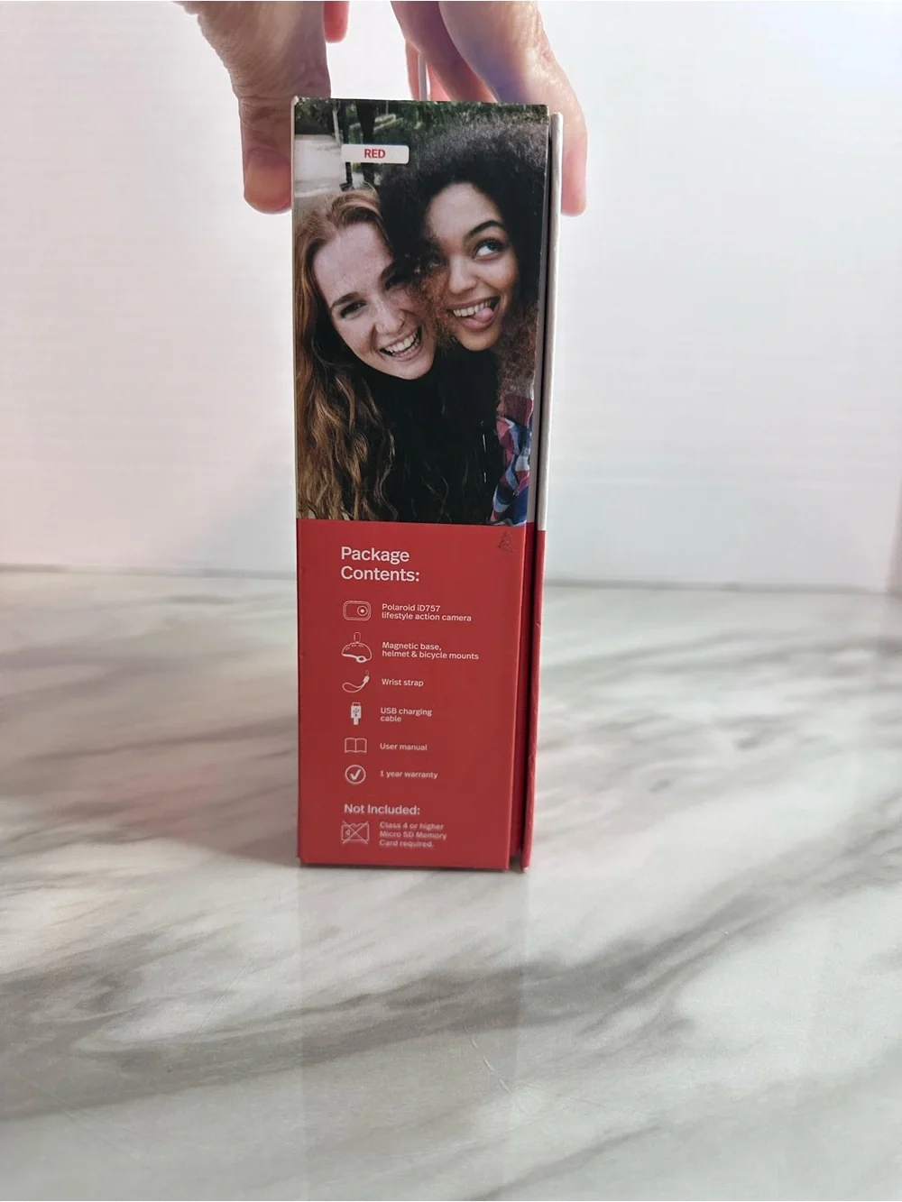Polaroid Red and White Digital Action Camera